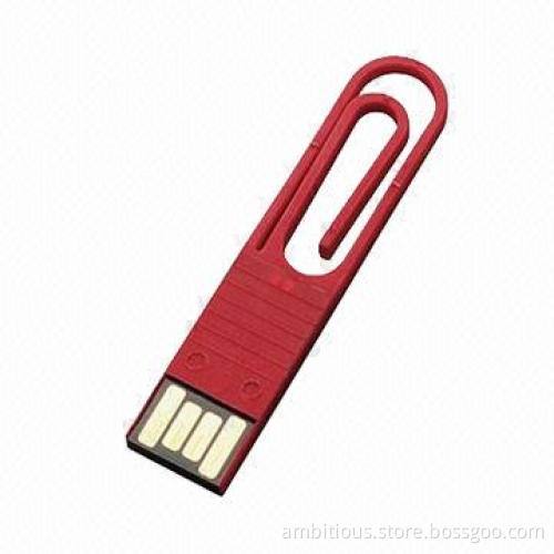 Clip-shaped USB Flash Drives with Over 10 Years Data Retention